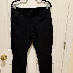White House Black Market Black "The Slim" Pants - Size 12S